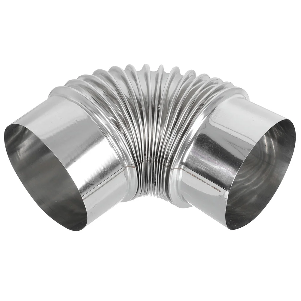 Flue Extension Elbow Chimney Fire Stove Exhaust Pipe Hose Metal Vent Hoses Stainless Steel
Flue Extension Elbow Chimney Fire Stove Exhaust Pipe Hose Metal Vent Hoses Stainless Steel