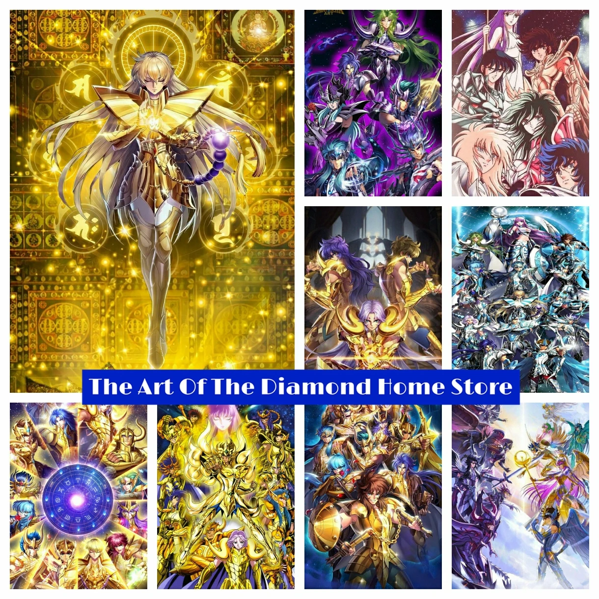 Saint Seiya 5D DIY AB Drill Diamond Painting Mosaic Embroidery Anime Art Cross Stitch Handmade Craft Rhinestones Home Decor Gift
Saint Seiya 5D DIY AB Drill Diamond Painting Mosaic Embroidery Anime Art Cross Stitch Handmade Craft Rhinestones Home Decor Gift