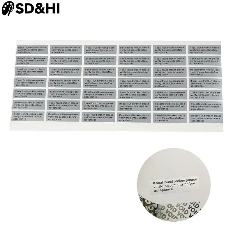 100pcs Sealing Stickers Security Seal Tamper Proof Stickers Warranty Void Label Stickers Number Adhesive Labels
100pcs Sealing Stickers Security Seal Tamper Proof Stickers Warranty Void Label Stickers Number Adhesive Labels