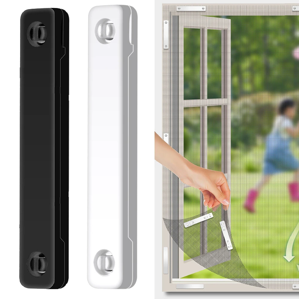 Magnetic Window Screen Clips Self Adhesive for Fly Screen Insects Protection Magnetic Clips for Home Windows MU8669
Magnetic Window Screen Clips Self Adhesive for Fly Screen Insects Protection Magnetic Clips for Home Windows MU8669