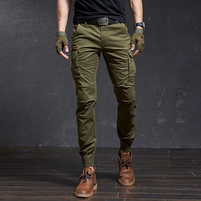 Fashion High Quality Slim Military Camouflage Casual Tactical Cargo Pants Streetwear Harajuku Joggers Men Clothing Trousers
Fashion High Quality Slim Military Camouflage Casual Tactical Cargo Pants Streetwear Harajuku Joggers Men Clothing Trousers
