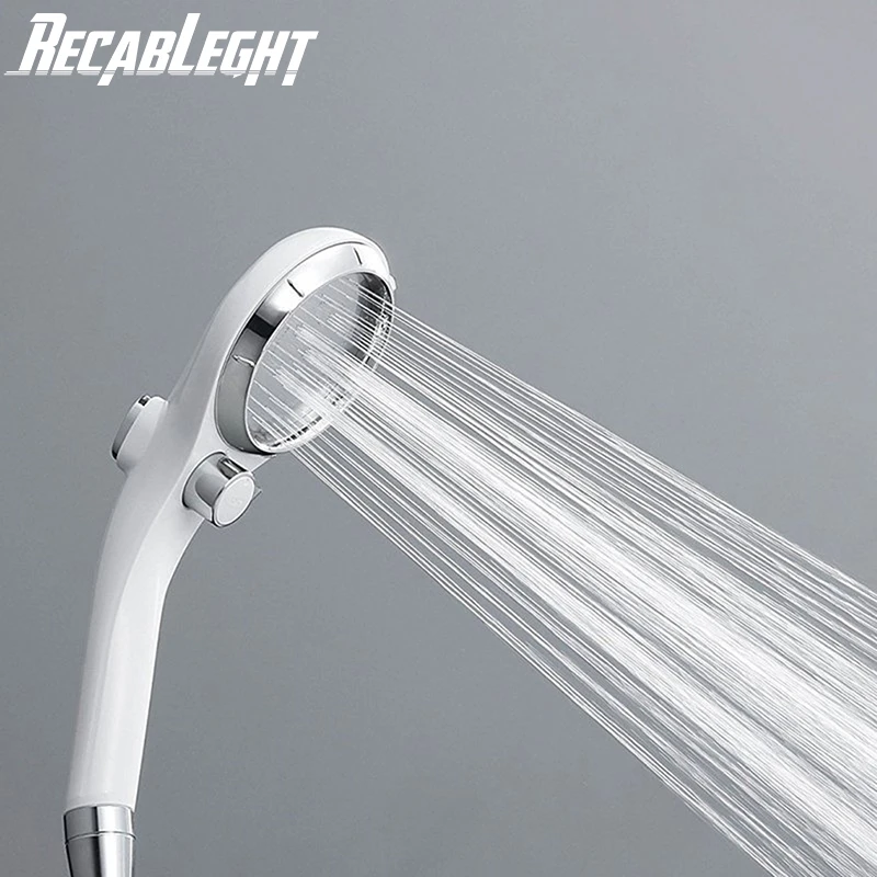 Adjustable Shower Head With Pause Switch Handheld Pressure Boost Water Saving Flow Rate Regulator Stop Valve Sprinklers Bathroom
Adjustable Shower Head With Pause Switch Handheld Pressure Boost Water Saving Flow Rate Regulator Stop Valve Sprinklers Bathroom