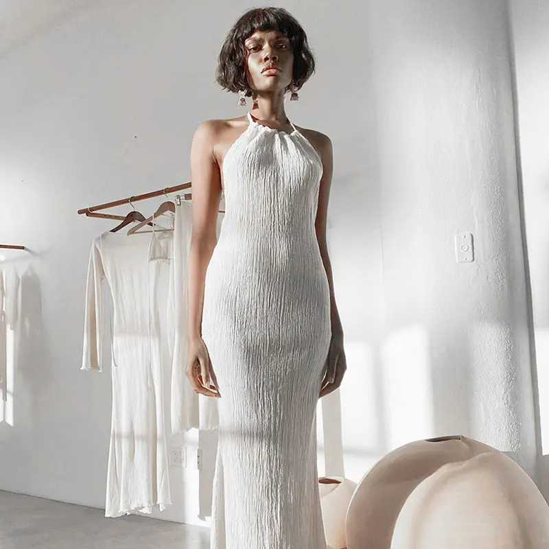 Женское платье, Элегантное летнее длинное платье без рукавов с лямкой на шее, женское сексуальное Белое платье с открытой спиной, платье с р...
Женское платье, Элегантное летнее длинное платье без рукавов с лямкой на шее, женское сексуальное Белое платье с открытой спиной, платье с р...