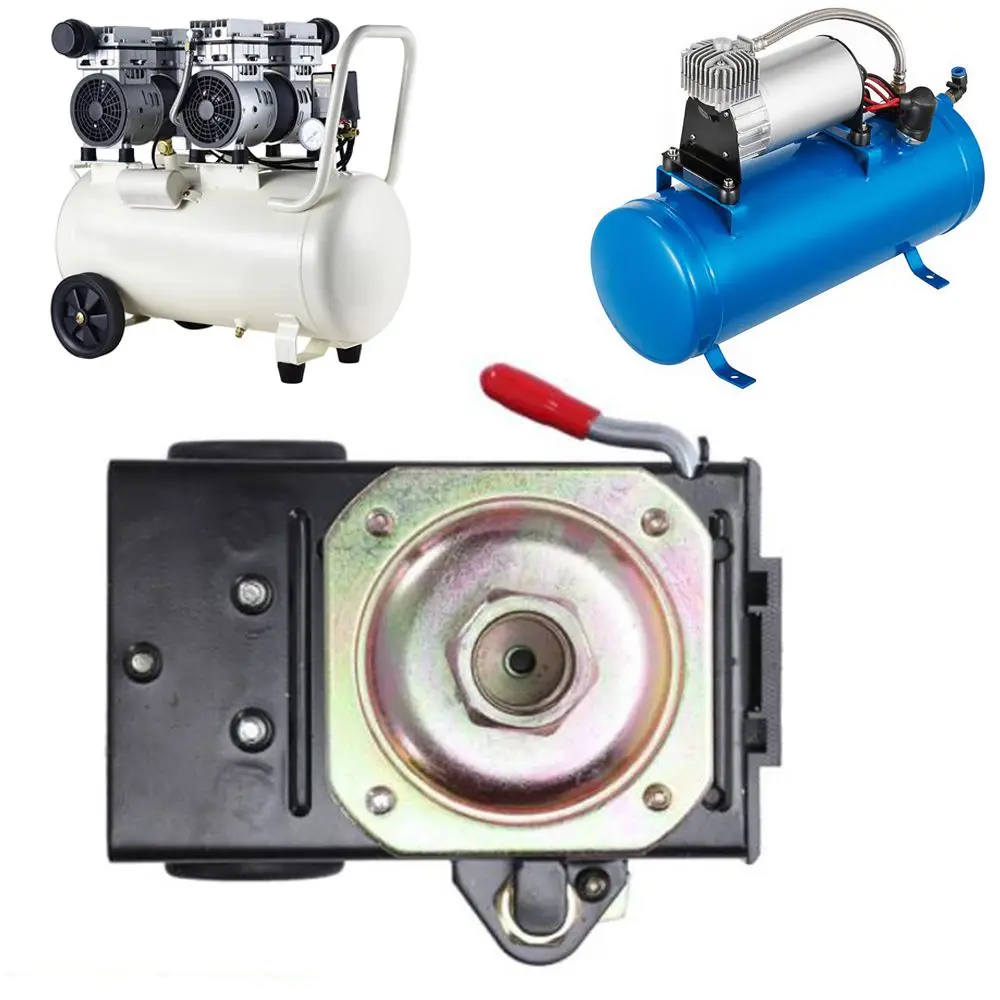 Насос воздушного компрессора с одной ручкой и одним горизонтальным портом 
Насос воздушного компрессора с одной ручкой и одним горизонтальным портом