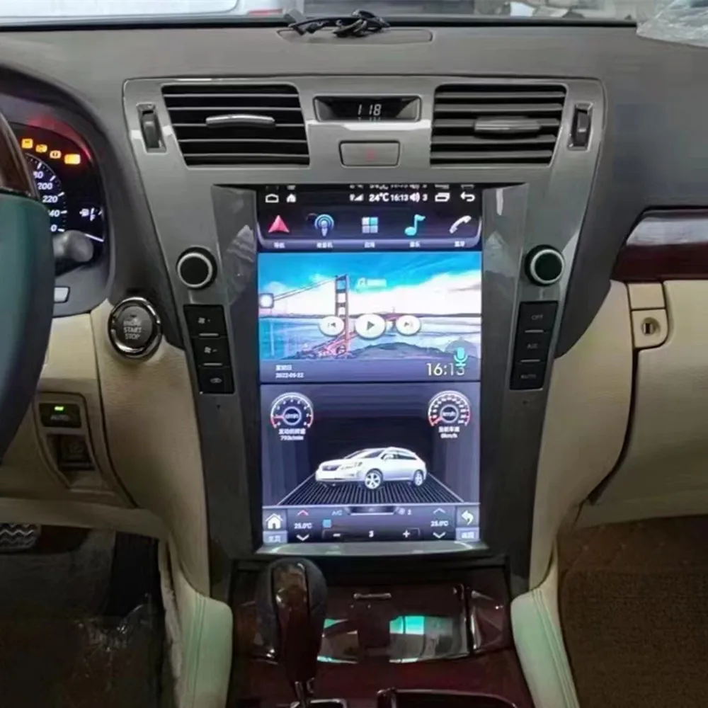 Автомобильный радиоприемник Tesla на Android 11 для Lexus LS460 LS400 2006 - 2012 с GPS-навигацией, Carplay, мультимедийный автомобильный плеер, головное устройство
Автомобильный радиоприемник Tesla на Android 11 для Lexus LS460 LS400 2006 - 2012 с GPS-навигацией, Carplay, мультимедийный автомобильный плеер, головное устройство