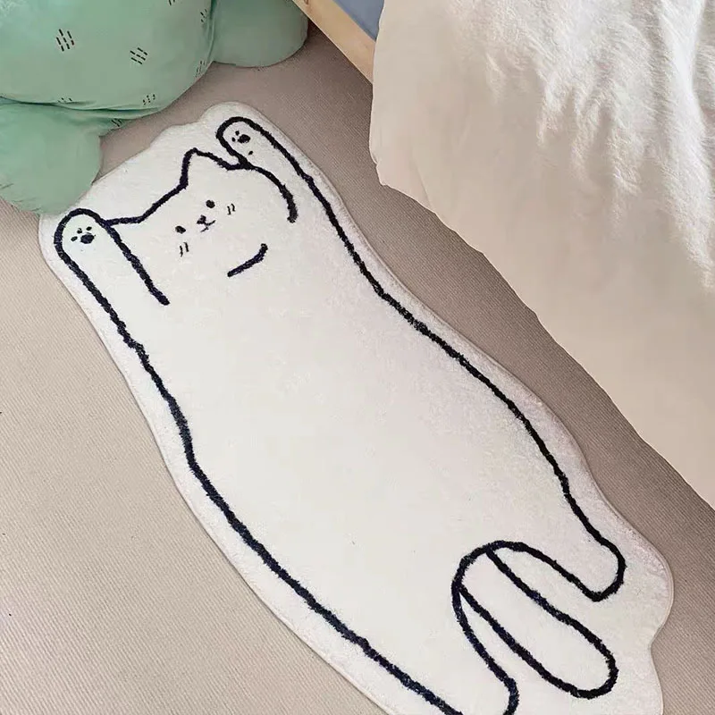 Cat Rug Irregular Floor Mat Nordic Carpet Furry Doormat Soft Living Room Bedroom Home Decor Ornaments
Cat Rug Irregular Floor Mat Nordic Carpet Furry Doormat Soft Living Room Bedroom Home Decor Ornaments