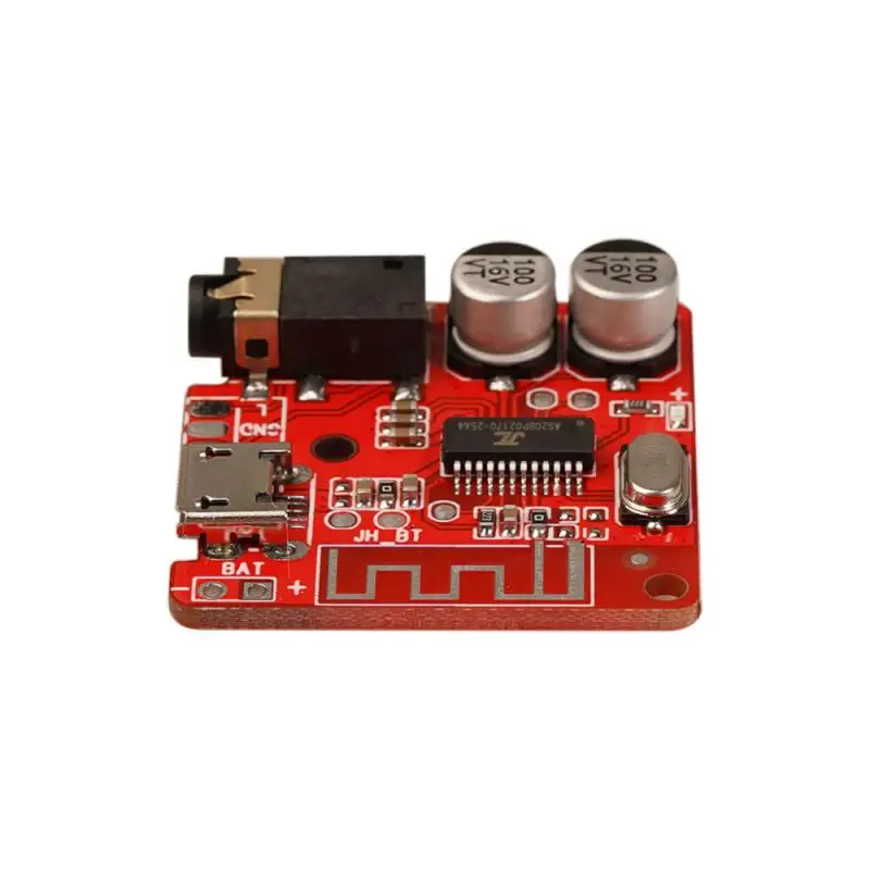 Bluetooth 5.0 Car Speaker Audio Receiver DIY Board Bluetooth MP3 Lossless Decoder Board Wireless Stereo Music Module 3.7-5V
Bluetooth 5.0 Car Speaker Audio Receiver DIY Board Bluetooth MP3 Lossless Decoder Board Wireless Stereo Music Module 3.7-5V