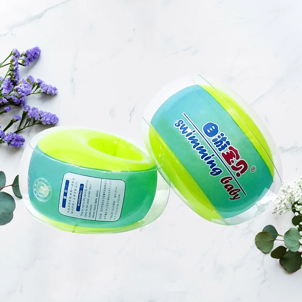 1 Pair Arm Floaties Kids Roll Up Inflatable Swim Arm Bands Floater Sleeves Swimming Ring Armlets for Children (Blue, Suitable 
1 Pair Arm Floaties Kids Roll Up Inflatable Swim Arm Bands Floater Sleeves Swimming Ring Armlets for Children (Blue, Suitable