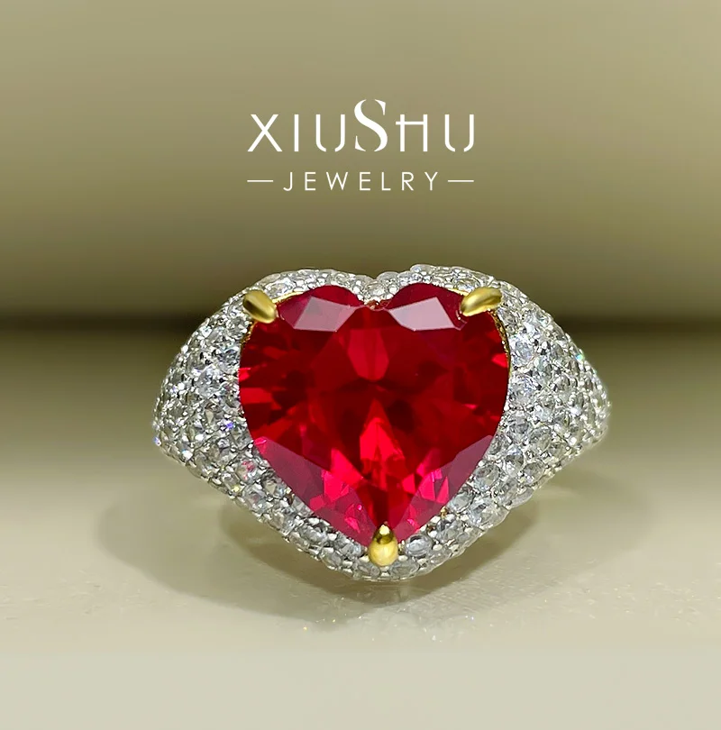 10 Carat Silver Jewelry Ring Women Europe And The United States Love Gemstones Hand Inlaid Large Exaggerated Trendsetter Fashion
10 Carat Silver Jewelry Ring Women Europe And The United States Love Gemstones Hand Inlaid Large Exaggerated Trendsetter Fashion
