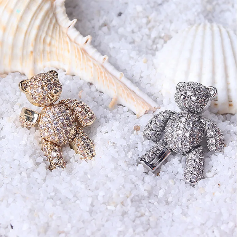 Manicure Bear Jewelry Super Flashing Three-dimensional Luxury Metal Zircon Full Diamond
Manicure Bear Jewelry Super Flashing Three-dimensional Luxury Metal Zircon Full Diamond