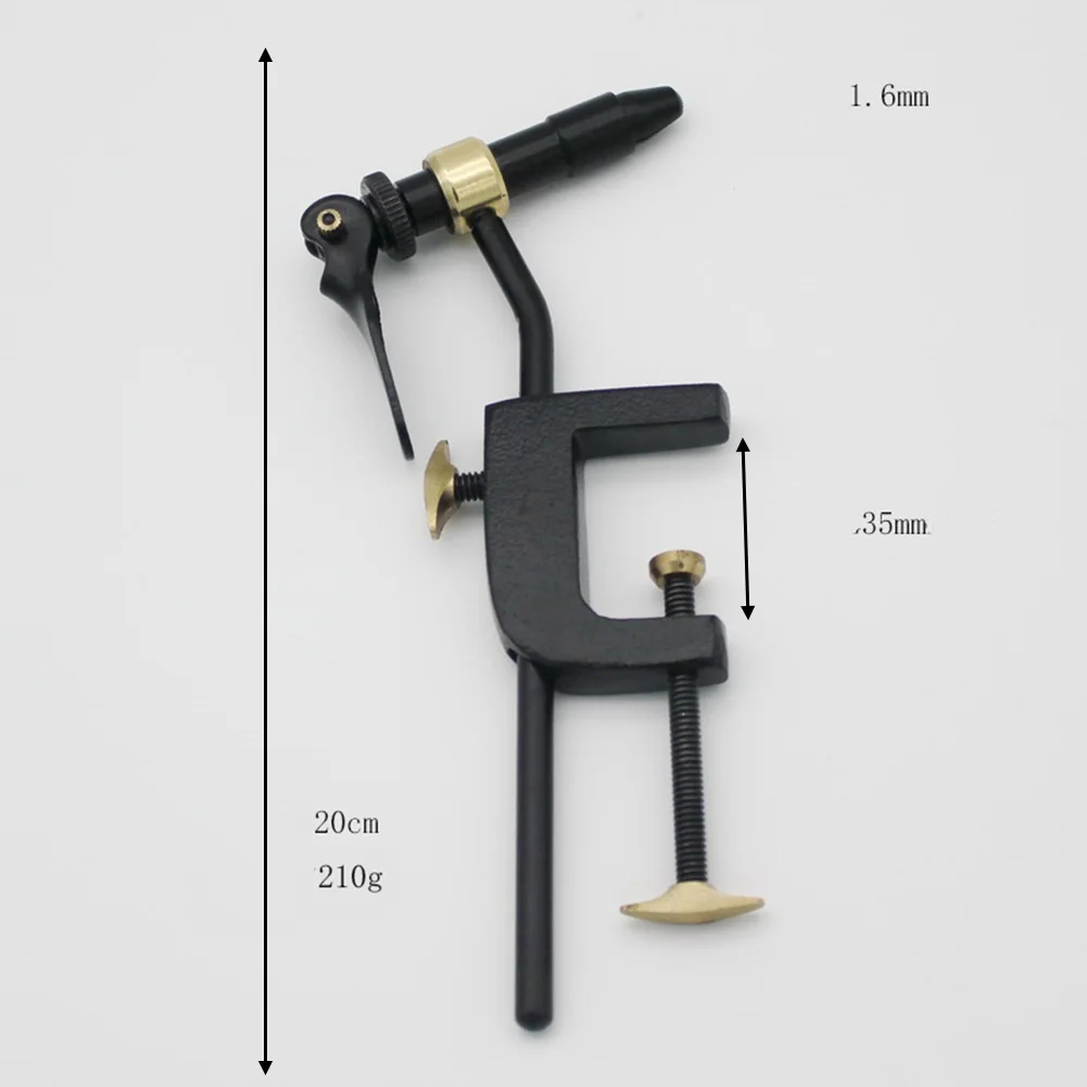 Fly Fishing Tackle Kit Fly Tying Vise Rotary Vice Tier Fishing C-Clamp Durable Pointed Mouth Design For Fishing
Fly Fishing Tackle Kit Fly Tying Vise Rotary Vice Tier Fishing C-Clamp Durable Pointed Mouth Design For Fishing