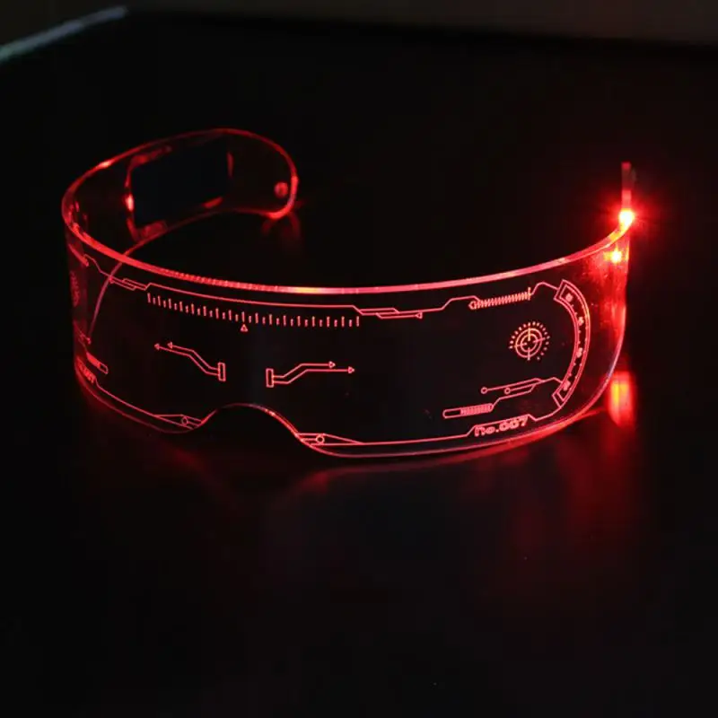 LED Luminous Glasses Led Light Up Visor Eyeglasses Prop for DJ Festival Bar KTV Halloween Xmas Birthday Party New Year Decor
LED Luminous Glasses Led Light Up Visor Eyeglasses Prop for DJ Festival Bar KTV Halloween Xmas Birthday Party New Year Decor