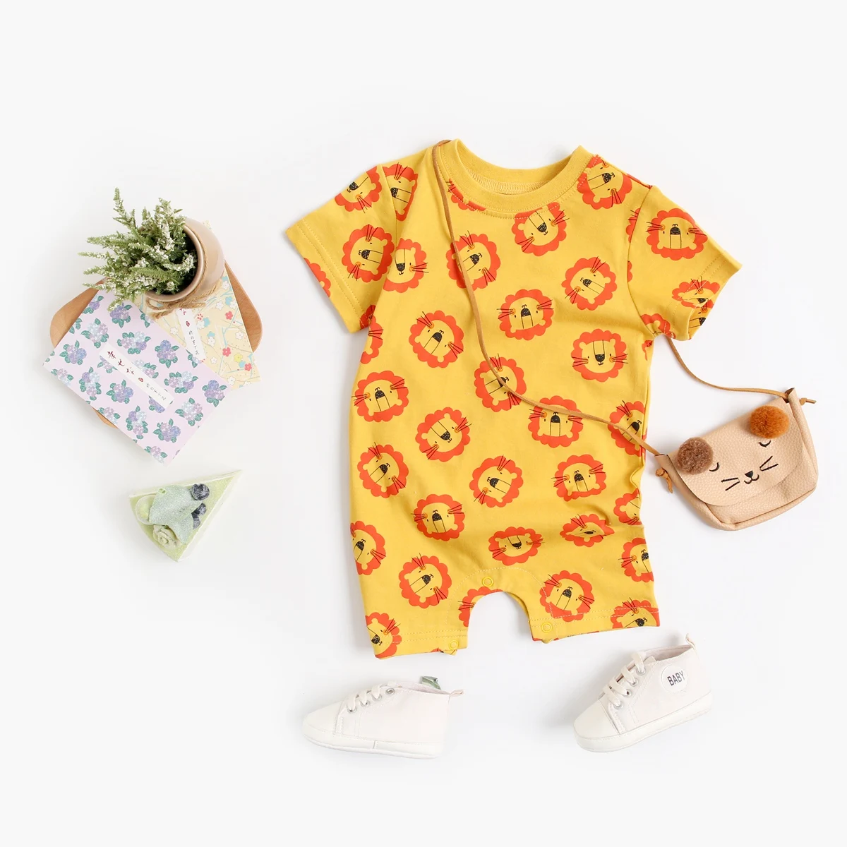 Sanlutoz Casual Short Sleeve Toddler Boys Girls Rompers Summer Cotton Infants Clothes Cute
Sanlutoz Casual Short Sleeve Toddler Boys Girls Rompers Summer Cotton Infants Clothes Cute