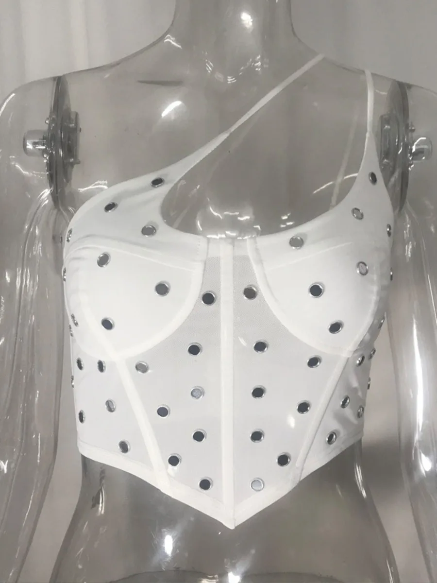 Sexy see through black white tank top summer corset crop top women rave outfit club party mesh y2k halter top womens tube tops
Sexy see through black white tank top summer corset crop top women rave outfit club party mesh y2k halter top womens tube tops