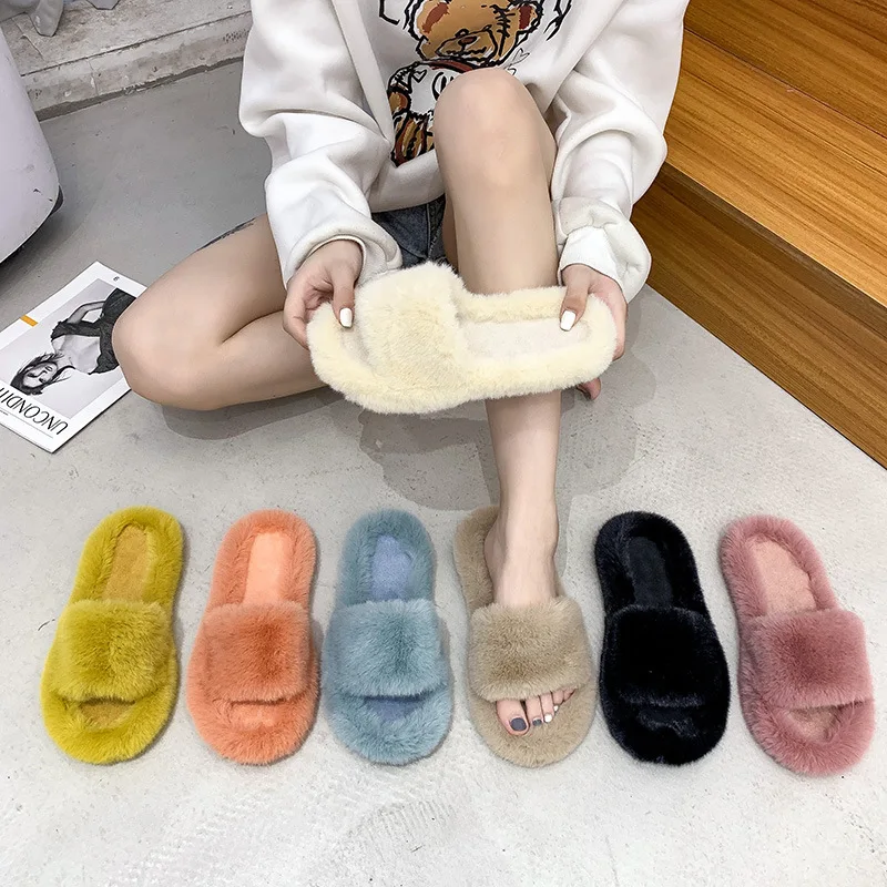 2022 Summer New Korean Style Slip-on Round Toe Hollow Casual Solid Faux Fur Shoes Ladies Home Slippers for Women Shose Women
2022 Summer New Korean Style Slip-on Round Toe Hollow Casual Solid Faux Fur Shoes Ladies Home Slippers for Women Shose Women