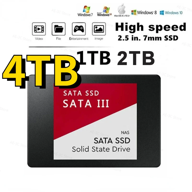 Portable 2.5Inch SATAIII ssd 1tb SSD 128GB 500GB Hard Drive Drive for Laptop Desktop Internal Solid State Drive Hard Drive
Portable 2.5Inch SATAIII ssd 1tb SSD 128GB 500GB Hard Drive Drive for Laptop Desktop Internal Solid State Drive Hard Drive