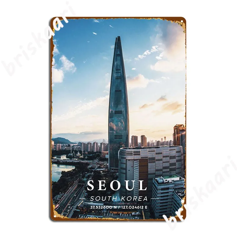 Seoul Coordinate Art Metal Sign Poster Cinema Living Room Club Bar Design Tin Sign Poster
Seoul Coordinate Art Metal Sign Poster Cinema Living Room Club Bar Design Tin Sign Poster