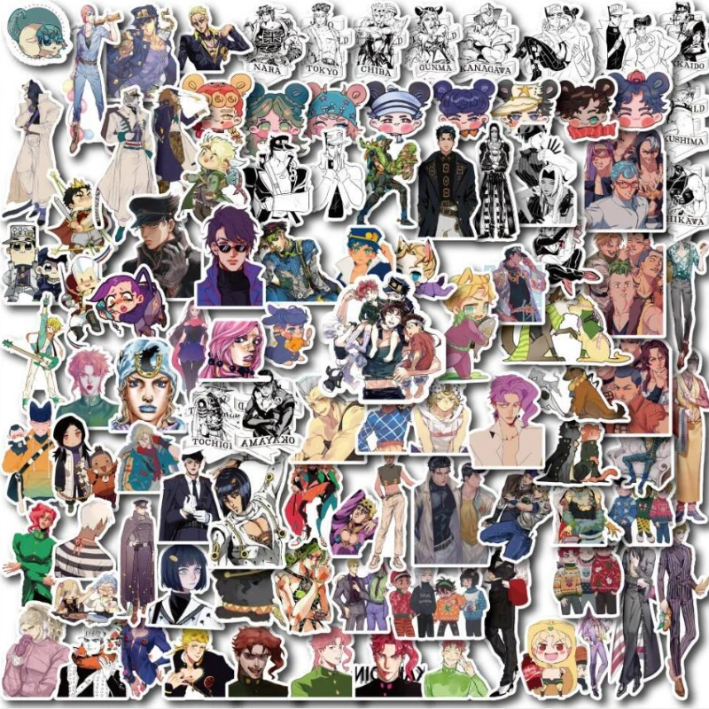 100 Japanese Anime Stickers JOJO's Bizarre Adventure Graffiti Stickers Luggage Laptop Waterproof Hands
100 Japanese Anime Stickers JOJO's Bizarre Adventure Graffiti Stickers Luggage Laptop Waterproof Hands