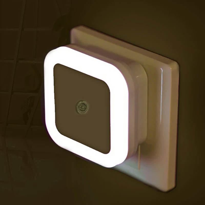 LED Night Light Sensor Control Night Lamp Energy Saving LED Sensor Light EU US Plug Nightlight For Children Decoration Bedroom
LED Night Light Sensor Control Night Lamp Energy Saving LED Sensor Light EU US Plug Nightlight For Children Decoration Bedroom
