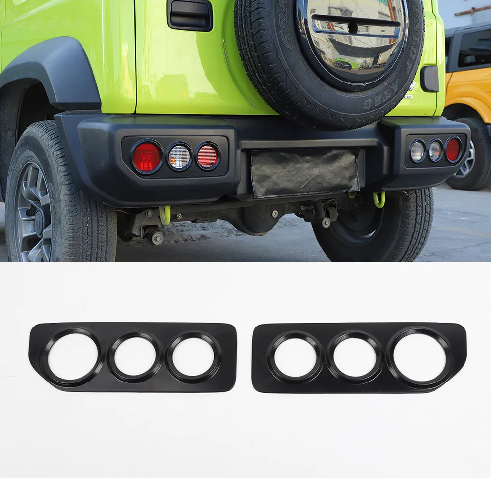 YAQUICKA Car Rear Fog Light Lamp Cover Trim ABS Stickers For Suzuki Jimny 2019+ Exterior Auto Styling Moldings 2pcs
YAQUICKA Car Rear Fog Light Lamp Cover Trim ABS Stickers For Suzuki Jimny 2019+ Exterior Auto Styling Moldings 2pcs