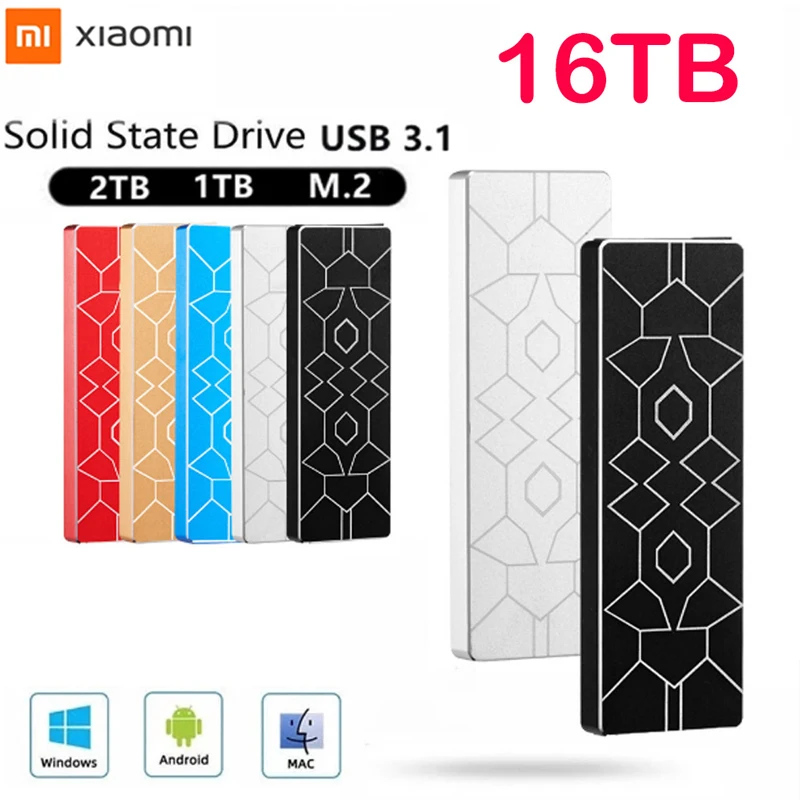 2022 100% Original High-speed 4TB 8TB 16TB Solid State Drive Mini Mobile Hard Drive for Laptop Desktop Storage Capacity Expander
2022 100% Original High-speed 4TB 8TB 16TB Solid State Drive Mini Mobile Hard Drive for Laptop Desktop Storage Capacity Expander