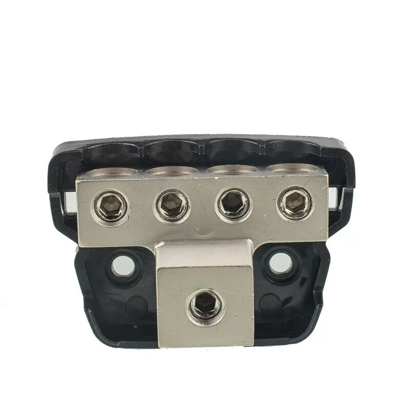 Distribution Block Junction Box Mini Series 1/0 Gauge In To4 Gauge Out SPDP-1044 One Point Four Point Junction Box Sand Nickel
Distribution Block Junction Box Mini Series 1/0 Gauge In To4 Gauge Out SPDP-1044 One Point Four Point Junction Box Sand Nickel