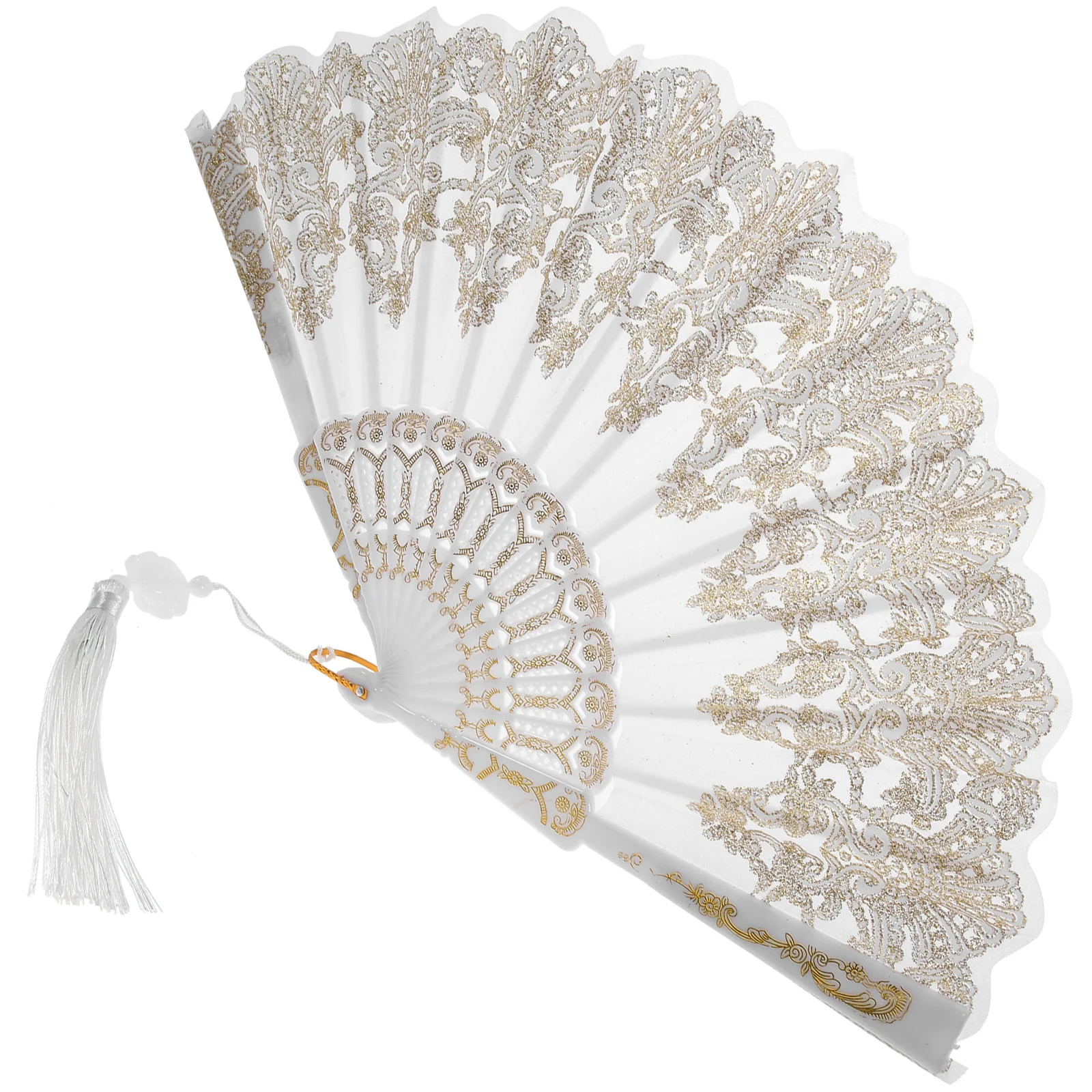 Handheld Fan Decorative Foldable Japanese Folding White Metal Fans For Women Chinese Style Miss
Handheld Fan Decorative Foldable Japanese Folding White Metal Fans For Women Chinese Style Miss