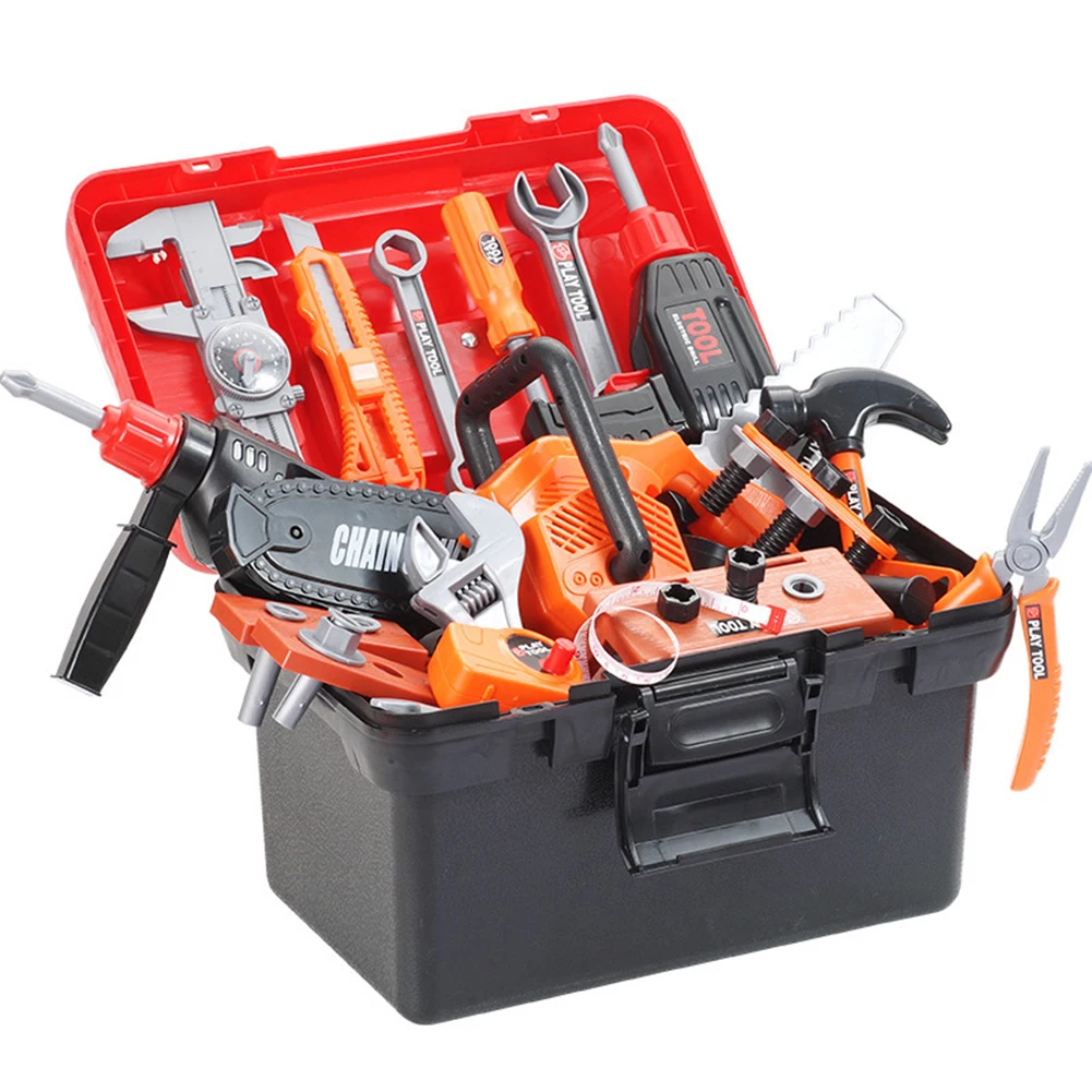 Children's Toolbox Engineer Simulation Repair Tools Pretend Toy Electric Drill Screwdriver Tool Kit Play Toy Box Set For Kids
Children's Toolbox Engineer Simulation Repair Tools Pretend Toy Electric Drill Screwdriver Tool Kit Play Toy Box Set For Kids