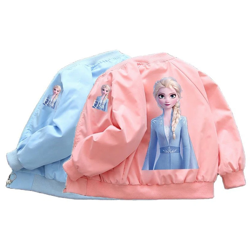 Kids Elsa Princess Jackets for Girls Spring Autumn Long Sleeve Big Print Cartoon Outerwear 2-12 Years Children Frozen Clothes
Kids Elsa Princess Jackets for Girls Spring Autumn Long Sleeve Big Print Cartoon Outerwear 2-12 Years Children Frozen Clothes