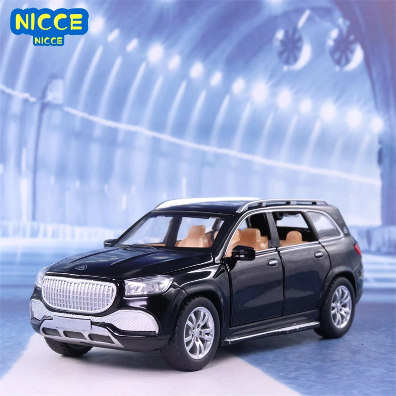 Модель автомобиля из сплава Nicce 1:32 Benz Maybach GLS600, Литые металлические игрушечные автомобили, игрушечная Коллекция подарков для детей A404
Модель автомобиля из сплава Nicce 1:32 Benz Maybach GLS600, Литые металлические игрушечные автомобили, игрушечная Коллекция подарков для детей A404