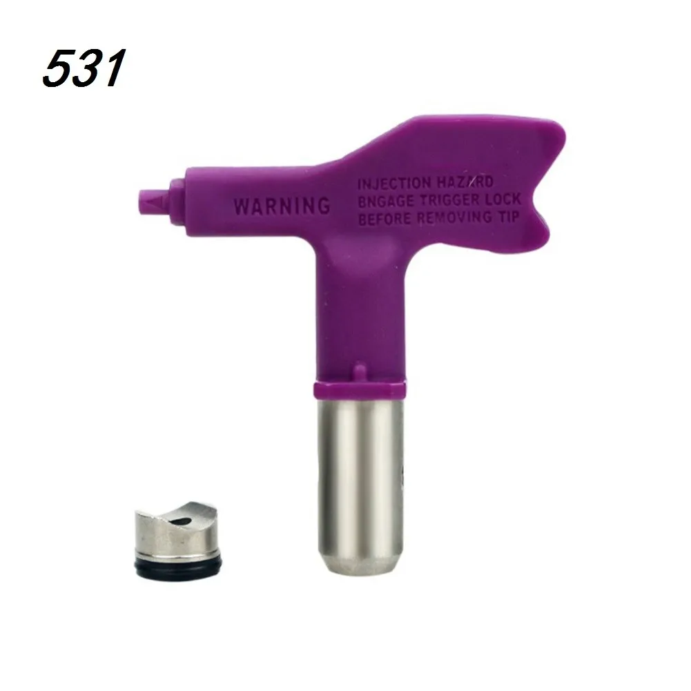 Part Airless Spray Tip Purple Replace Replacement Spare Tungsten Steel Wide Range Of Sizes 531/533/535 Accessory
Part Airless Spray Tip Purple Replace Replacement Spare Tungsten Steel Wide Range Of Sizes 531/533/535 Accessory