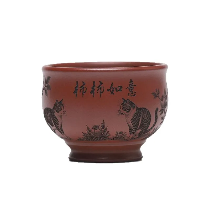 Zhouyao Фиолетовая глиняная чайная чашка 90 мл
Zhouyao Фиолетовая глиняная чайная чашка 90 мл