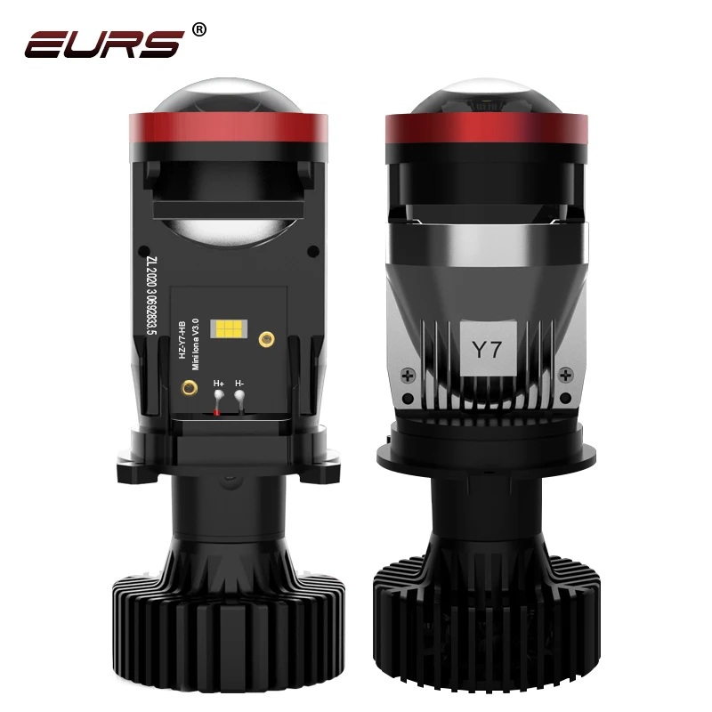 EURS H4 LED Car Headlights Mini Projector Lens Turbo Fan H4 9003/HB2 Hi/Low Beam Automotive Headlamp Bulbs 6000K 20000LM 12V Y7D
EURS H4 LED Car Headlights Mini Projector Lens Turbo Fan H4 9003/HB2 Hi/Low Beam Automotive Headlamp Bulbs 6000K 20000LM 12V Y7D