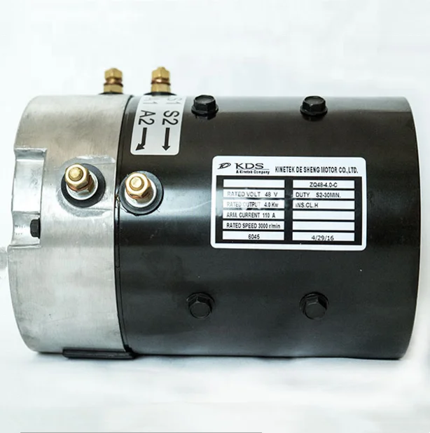 ZQ48-4.0-C Electric Car Conversion Kit DC Motor 48v for Club Car Golf Pallet Struck
ZQ48-4.0-C Electric Car Conversion Kit DC Motor 48v for Club Car Golf Pallet Struck