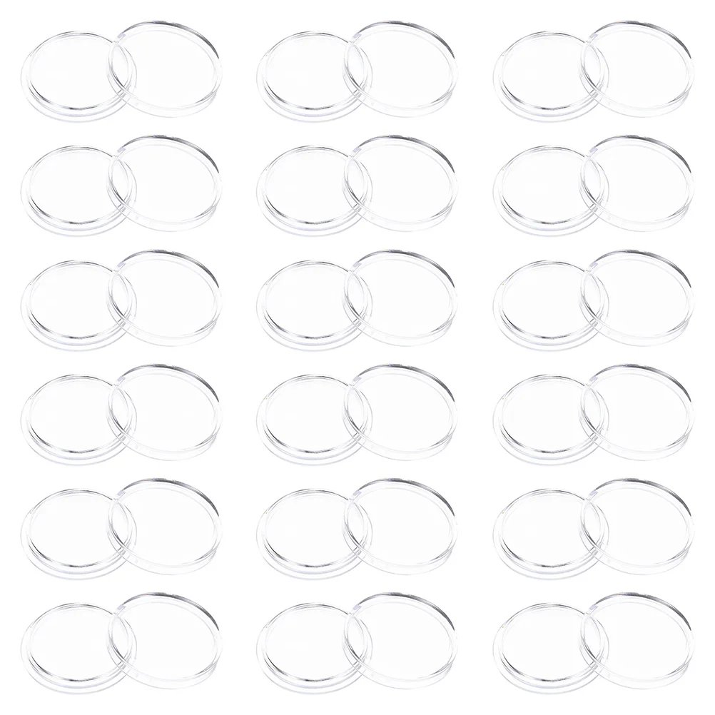 100Pcs Plastic Containerss Coin Storage Containers Coin Protection Boxes Coin Storage Box Clear Coin Holder
100Pcs Plastic Containerss Coin Storage Containers Coin Protection Boxes Coin Storage Box Clear Coin Holder
