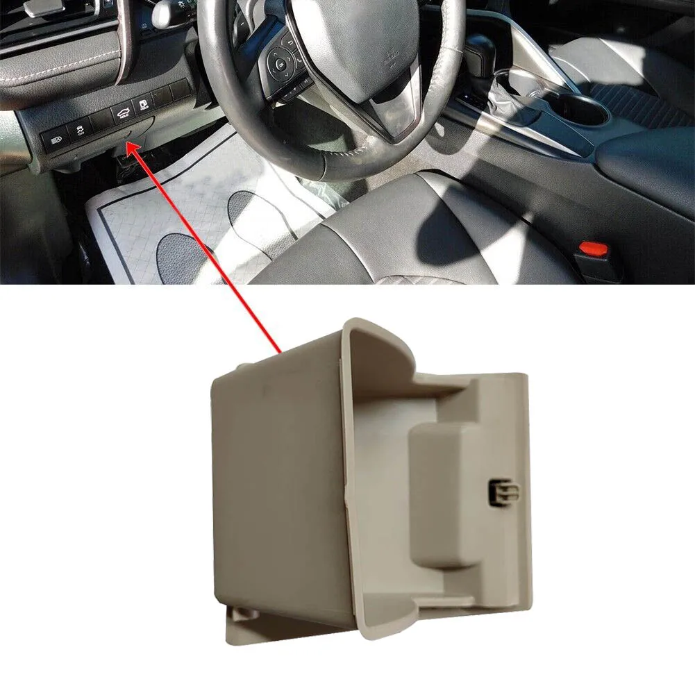 Car Coin Holder Beige Coin Box For Toyota For Camry 2018-2021 55450-06010-C0 Hot Sale Replacement Interior Accessories
Car Coin Holder Beige Coin Box For Toyota For Camry 2018-2021 55450-06010-C0 Hot Sale Replacement Interior Accessories