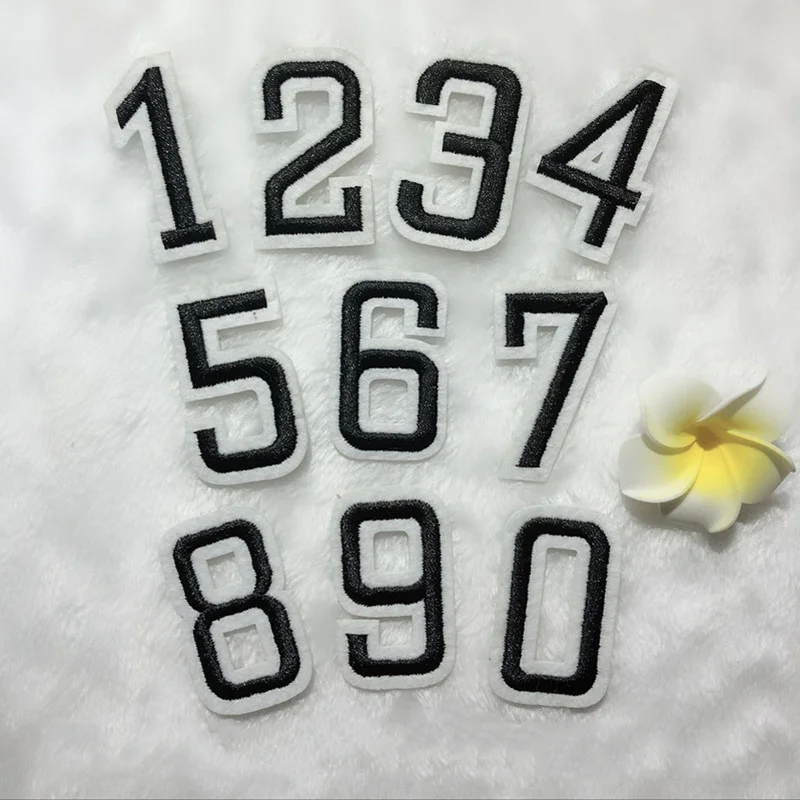 Embroidered Patches 0-9 Digital Jersey Number Tag Sewing Iron On Mark Badges Patch for Clothing Applique Accessories DIY Crafts
Embroidered Patches 0-9 Digital Jersey Number Tag Sewing Iron On Mark Badges Patch for Clothing Applique Accessories DIY Crafts
