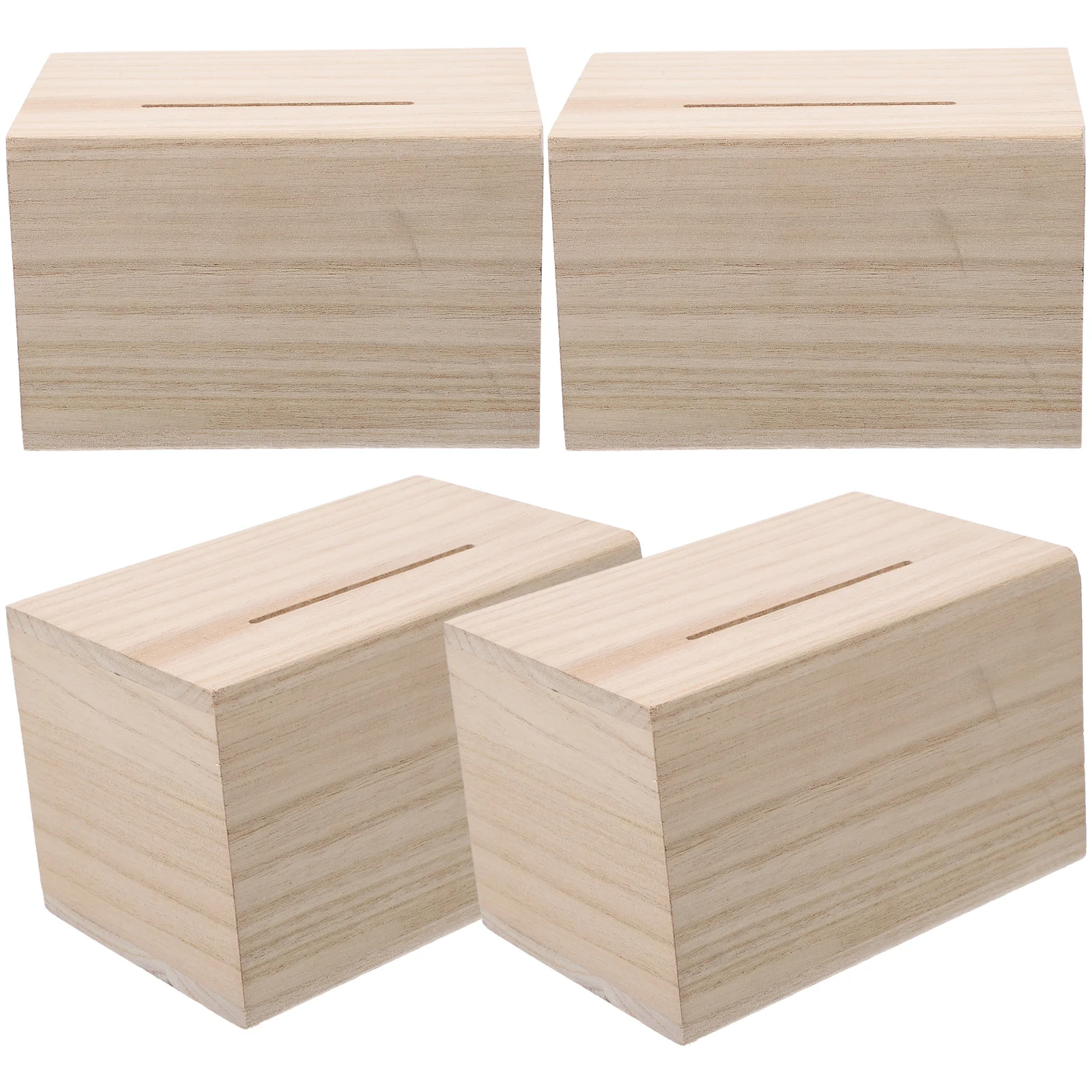 4 Pcs Vintage Home Decor Cash Organizer Simple Coin Bank Adults Wooden Money Bank Adults Child
4 Pcs Vintage Home Decor Cash Organizer Simple Coin Bank Adults Wooden Money Bank Adults Child