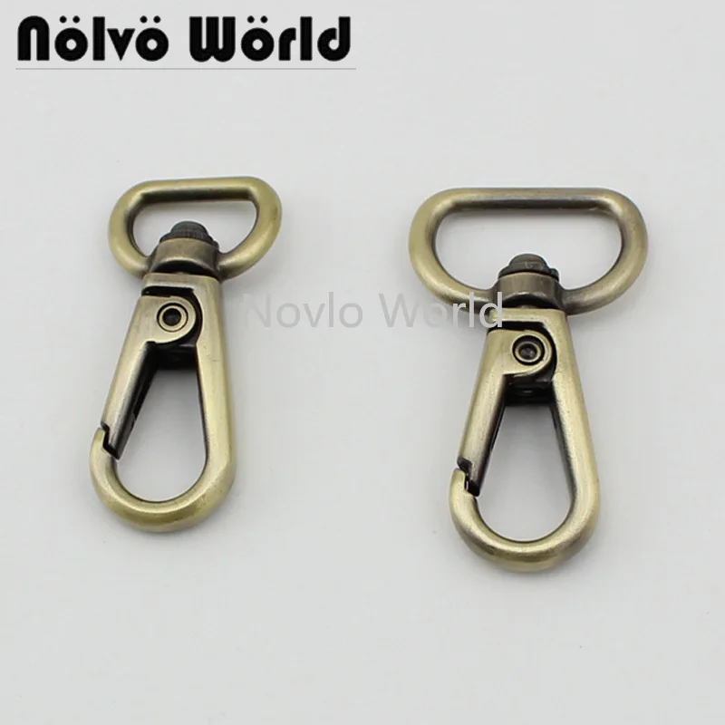50pcs 6 colors 11mm 13mm 16mm 19mm trigger snap hook clasp metal clip swivel dog leash hardware Bags' Long Strap Wholesale
50pcs 6 colors 11mm 13mm 16mm 19mm trigger snap hook clasp metal clip swivel dog leash hardware Bags' Long Strap Wholesale