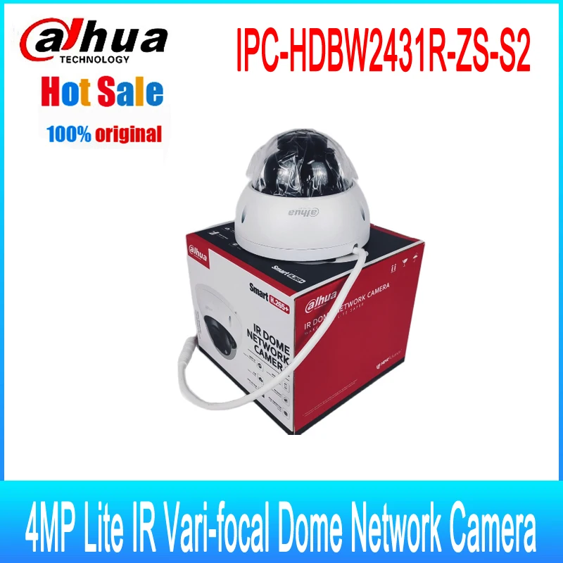Dahua 4MP Dome Camera IPC-HDBW2431R-ZS-S2 Starlight POE Motorized vari-focal 2.7 mm–13.5 mm Video Camera Home Security Webcam
Dahua 4MP Dome Camera IPC-HDBW2431R-ZS-S2 Starlight POE Motorized vari-focal 2.7 mm–13.5 mm Video Camera Home Security Webcam