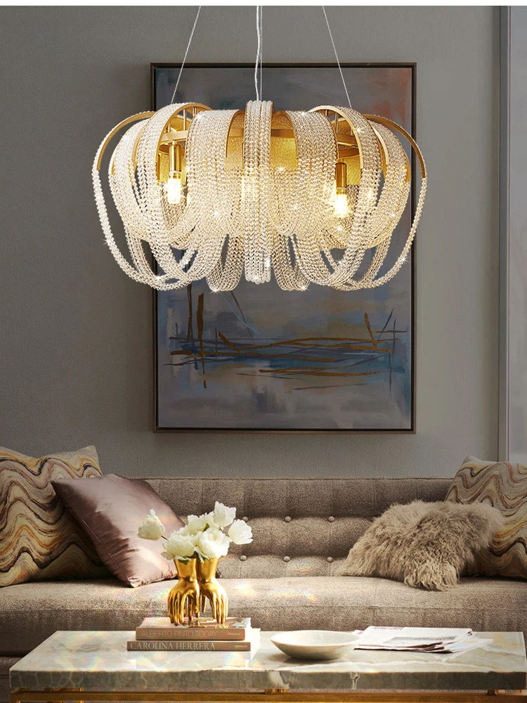 Art Led Chandelier Pendant Lamp Light Room Decor 2023 Novelty Crystal Ceiling Dining Living Home Decoration Round Lustre
Art Led Chandelier Pendant Lamp Light Room Decor 2023 Novelty Crystal Ceiling Dining Living Home Decoration Round Lustre