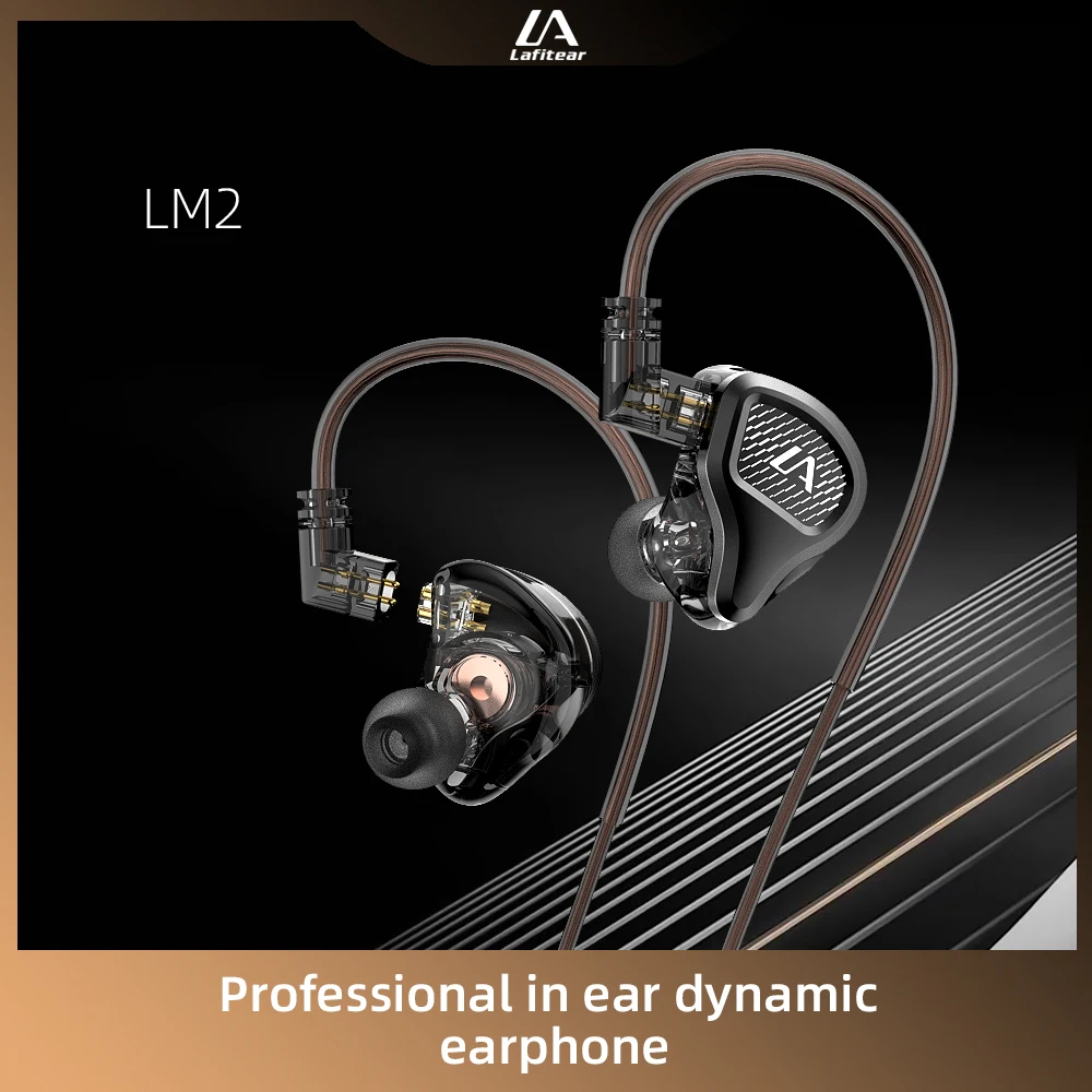 Lafitear LM2 1DD In Ear Headphone 10mm Dynamic Drive Earphone HiFi Sport Music Headset 2 Pin Replaceable Cable Earplugs
Lafitear LM2 1DD In Ear Headphone 10mm Dynamic Drive Earphone HiFi Sport Music Headset 2 Pin Replaceable Cable Earplugs