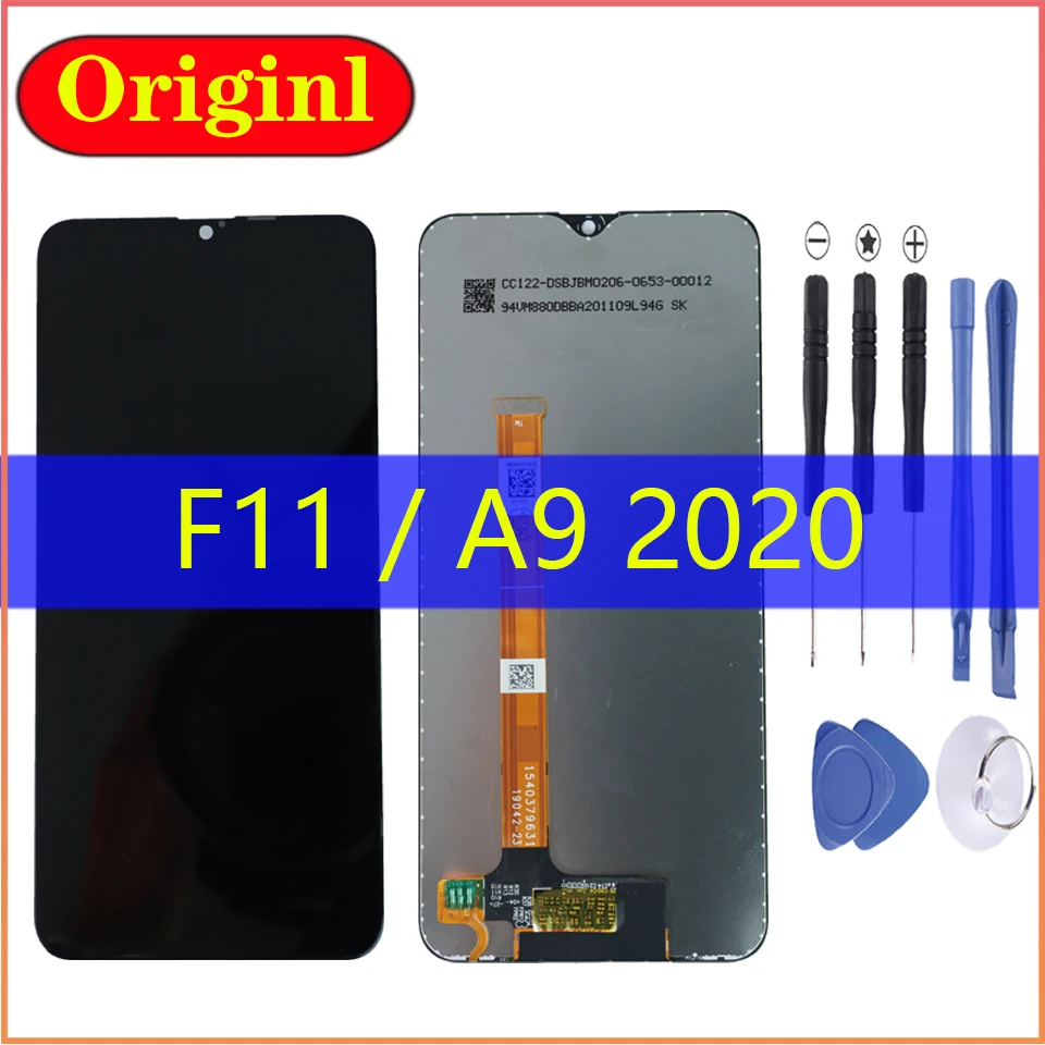 Original LCD 6.53 Inch For OPPO A9 Display Touch Screen Digitizer Assembly Replacement Parts For OPPO F11 CPH1913 CPH1911 LCD
Original LCD 6.53 Inch For OPPO A9 Display Touch Screen Digitizer Assembly Replacement Parts For OPPO F11 CPH1913 CPH1911 LCD