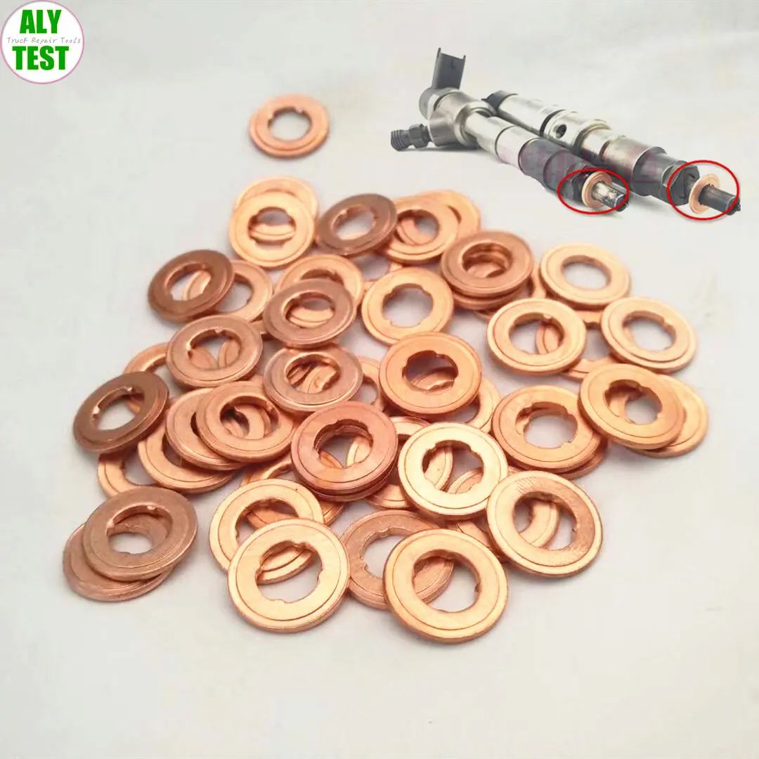 

ALYTEST 100PCS INJECTOR Washer 55215424 For LANCIA