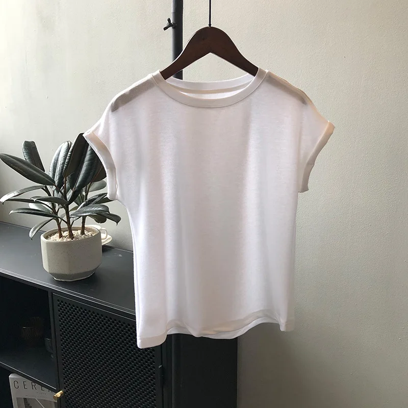 2022 NEW FASHION WOMEN Top Round Neck Solid Color Casual Short Sleeve Summer New Style
2022 NEW FASHION WOMEN Top Round Neck Solid Color Casual Short Sleeve Summer New Style