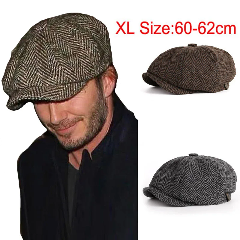 Autumn Hat for Men's British Newsboy Vintage Causal Caps Men Octagonal Hats Men's Korean Version Trendy Painter Big Size Hat
Autumn Hat for Men's British Newsboy Vintage Causal Caps Men Octagonal Hats Men's Korean Version Trendy Painter Big Size Hat