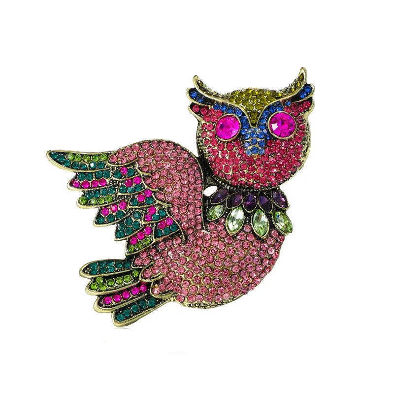 MITTO FASHION JEWELRIES AND HIGH-END ACCESSORIES MULTI-COLOR RHINESTONES PAVED OVERSIZED OWL VINTAGE PIN WOMEN DRESS BROOCH
MITTO FASHION JEWELRIES AND HIGH-END ACCESSORIES MULTI-COLOR RHINESTONES PAVED OVERSIZED OWL VINTAGE PIN WOMEN DRESS BROOCH
