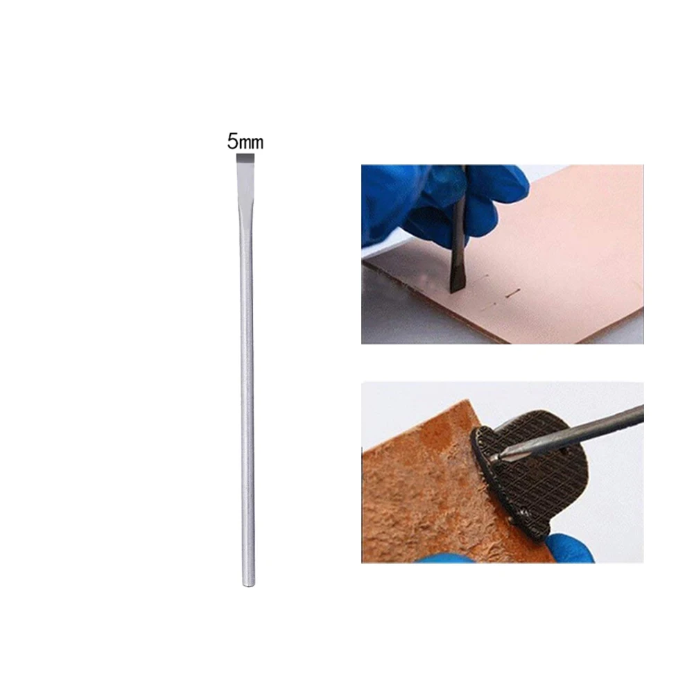 Hole Punches Leather Slot Punches Straight Slot Punch Steel 5mm-40mm Accessories Craft Tools For Forming Flower Shape
Hole Punches Leather Slot Punches Straight Slot Punch Steel 5mm-40mm Accessories Craft Tools For Forming Flower Shape