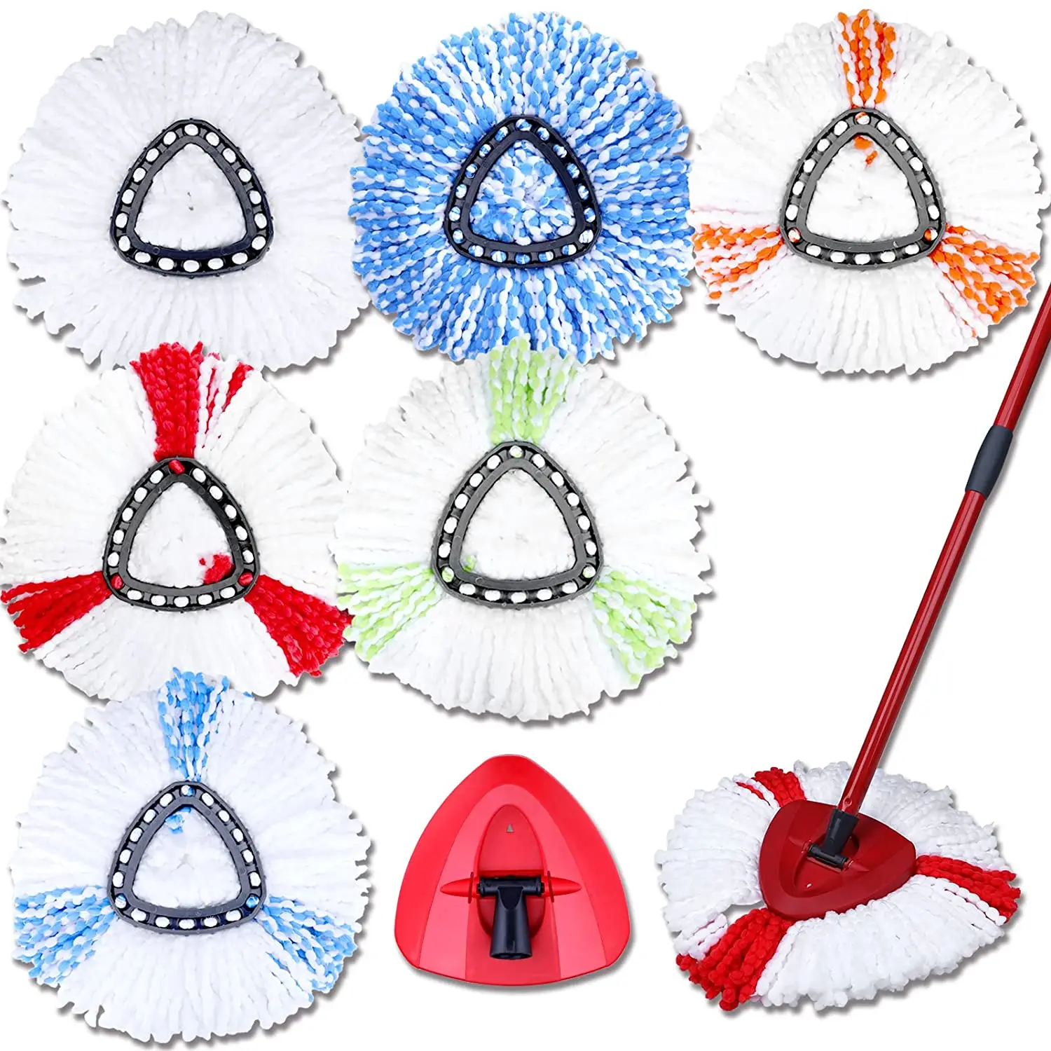 1 Pack Mop Head Replacement Microfiber Mop Refills Spin Mop Replacement Head for Vileda O-cedar Replacement Mop Heads
1 Pack Mop Head Replacement Microfiber Mop Refills Spin Mop Replacement Head for Vileda O-cedar Replacement Mop Heads