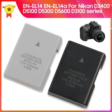 Battery EN-EL14A for Nikon D3200 D3100 D3400 D3500 D5100 D5200 D5300 D5500 D5600 D3300 P7100 P7200 P7700 P7800 Camera Battery